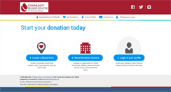 Desktop Screenshot of ncdonor.com